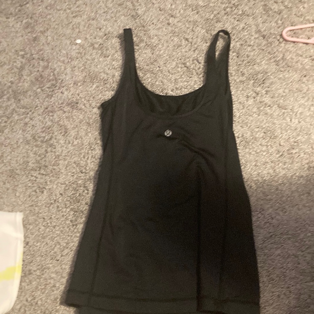 Black lululemon used tank